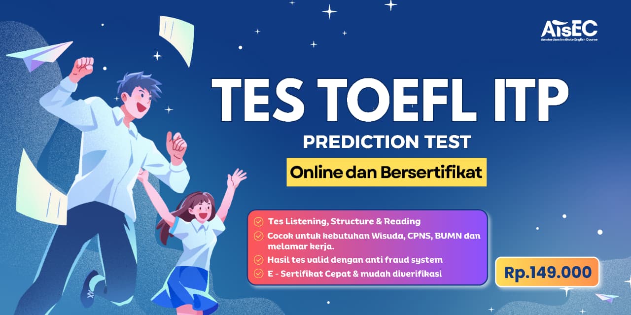 Promo TOEFL ITP Prediction Test — Aisec TOEFL